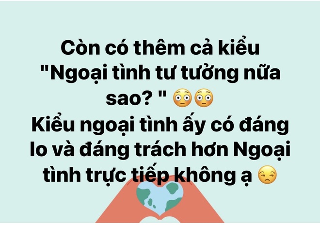 Hoang mang đặt câu hỏi: Ngoại tình tư tưởng có đáng lo không? - 1 Hoang mang đặt câu hỏi: Ngoại tình tư tưởng có đáng lo không? - 1