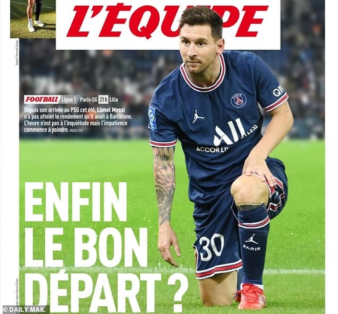 Báo Pháp cảm thấy bị lừa dối vì sự sa sút không phanh của Messi - 1