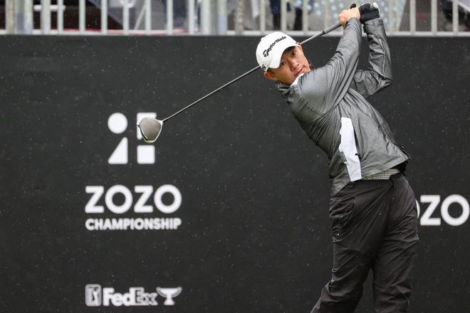 Golfer người Mỹ Collin Morikawa vươn lên hạng nhì thế giới - 1