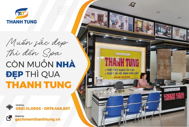 Gạch ốp lát cao cấp Thanh Tung mang đến không gian sống đỉnh cao - 1 Gạch ốp lát cao cấp Thanh Tung mang đến không gian sống đỉnh cao - 1
