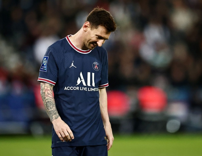 Lionel Messi lập kỷ lục đáng buồn sau trận đấu tệ hại ở PSG - 1