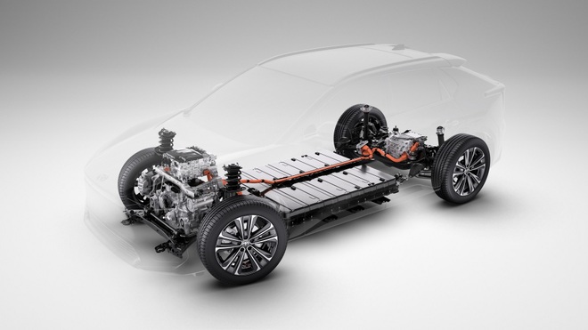 Xe điện Toyota bZ4X lộ phiên bản sản xuất thực tế - 3 Xe điện Toyota bZ4X lộ phiên bản sản xuất thực tế - 3