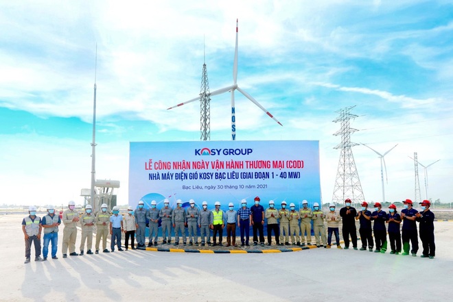 Tập đoàn Kosy chính thức vận hành thương mại nhà máy Điện gió Kosy Bạc Liêu - 1