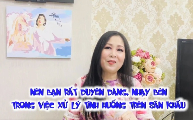 NSND Hồng Vân nói gì trước tin đồn bị ngầm cấm sóng? - 4 NSND Hồng Vân nói gì trước tin đồn bị ngầm cấm sóng? - 4