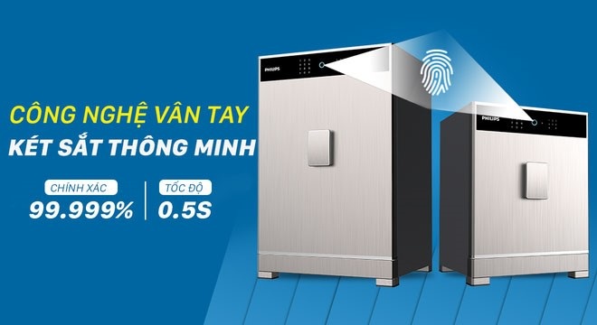 Chuẩn mực két sắt vân tay cao cấp thế hệ mới hiện diện trong Philips SBX701 | Báo Dân trí