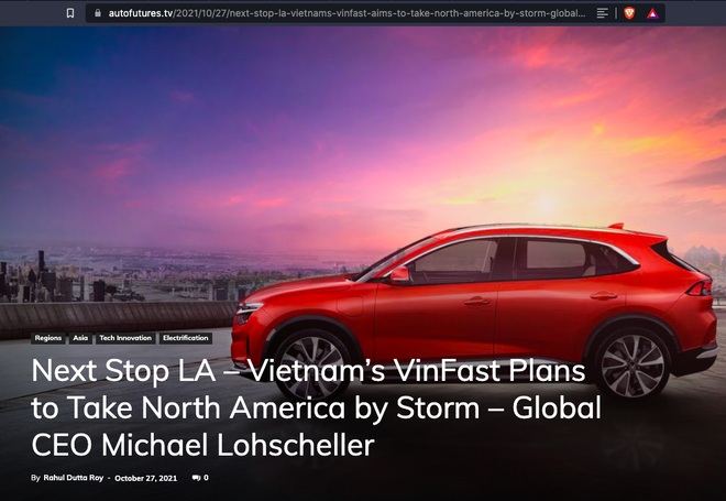 Báo quốc tế: VinFast từ kẻ đến sau đến người tiên phong trên hành trình xe điện - 3