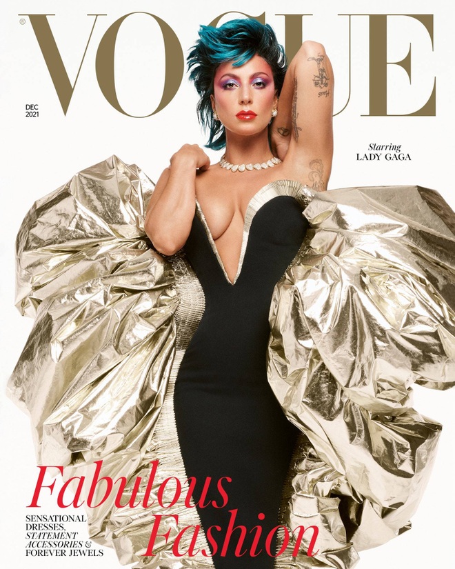Lady Gaga gây sốc khi chụp ảnh nude trên tạp chí Vogue - 2 Lady Gaga gây sốc khi chụp ảnh nude trên tạp chí Vogue - 2