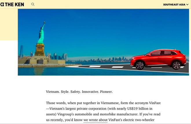 Báo quốc tế: VinFast từ kẻ đến sau đến người tiên phong trên hành trình xe điện - 2