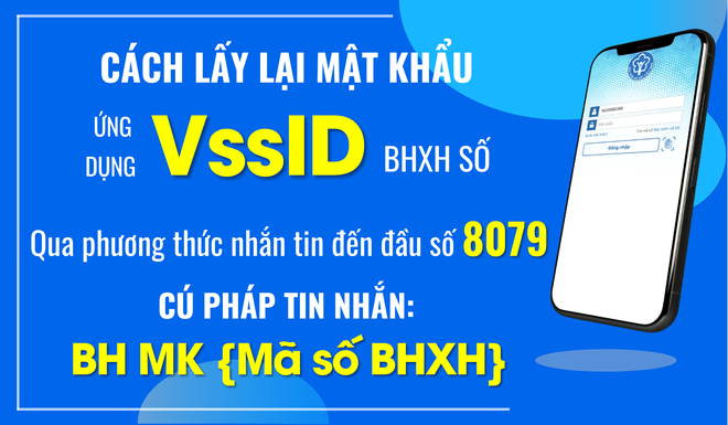 Hơn 1,79 triệu người quên mật khẩu bảo hiểm xã hội số - VssID - 1