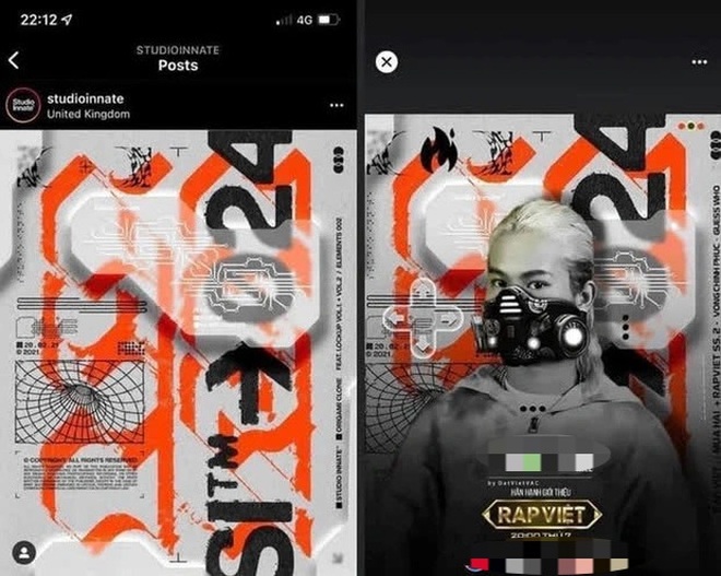 Rap Việt mùa 2 bị tố xào poster nước ngoài - 2 Rap Việt mùa 2 bị tố xào poster nước ngoài - 2