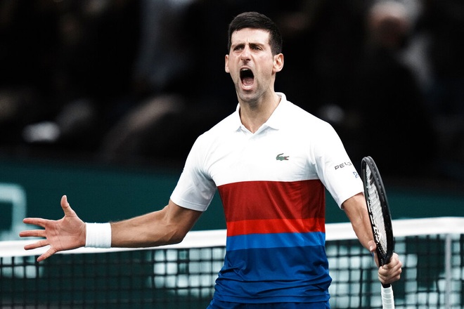 Djokovic đối đầu Medvedev ở trận chung kết Paris Masters 2021 - 1