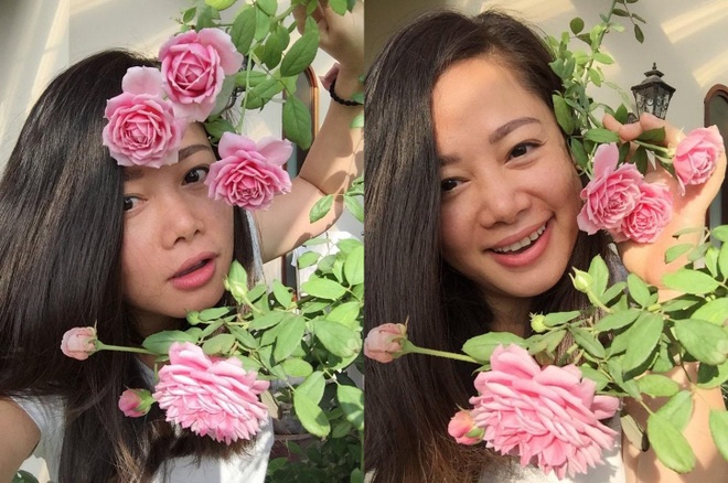 Vườn cổ tích hơn 20 loại hoa rực rỡ của nữ diễn viên tài năng ở Hà Nội - 11 Vườn cổ tích hơn 20 loại hoa rực rỡ của nữ diễn viên tài năng ở Hà Nội - 11