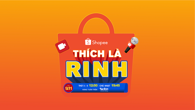 Shopee ra mắt TV Show Thích Là Rinh, đón đầu xu hướng giải trí mua sắm giai đoạn bình thường mới - 1 Shopee ra mắt TV Show Thích Là Rinh, đón đầu xu hướng giải trí mua sắm giai đoạn bình thường mới - 1