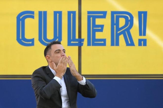 HLV Xavi nói gì trong buổi lễ ra mắt đặc biệt ở Barcelona? - 4 HLV Xavi nói gì trong buổi lễ ra mắt đặc biệt ở Barcelona? - 4