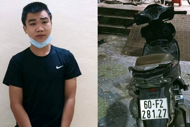 Nghi phạm đâm tài xế GrabBike cướp xe ở Bình Dương bị bắt tại Thanh Hóa - 1