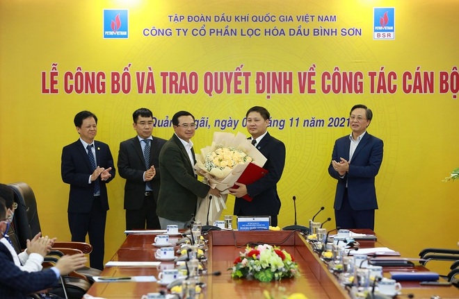 Công bố quyết định bổ nhiệm Tổng Giám đốc BSR - 2 Công bố quyết định bổ nhiệm Tổng Giám đốc BSR - 2