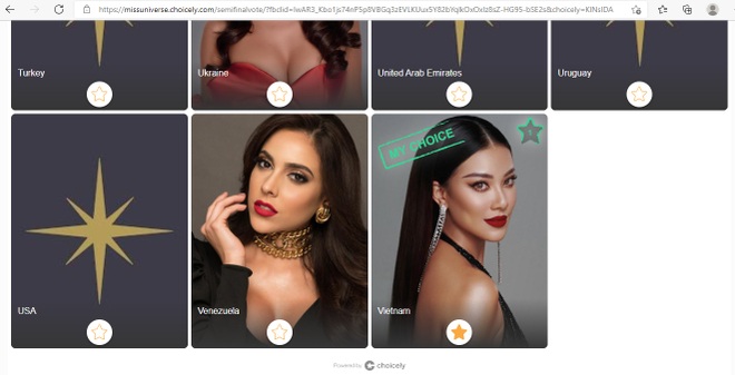 Hình ảnh gợi cảm của mỹ nhân Việt xuất hiện trên trang Miss Universe - 1