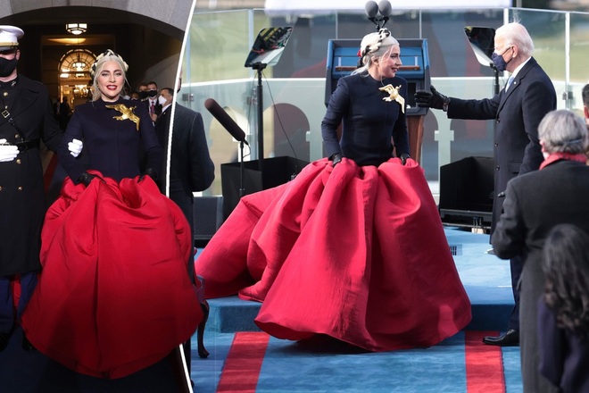 Lady Gaga mặc váy chống đạn biểu diễn tại lễ nhậm chức của Tổng thống Mỹ - 1 Lady Gaga mặc váy chống đạn biểu diễn tại lễ nhậm chức của Tổng thống Mỹ - 1