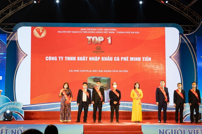 Coffilia được vinh danh top 1 hàng Việt Nam được người tiêu dùng yêu thích - 1