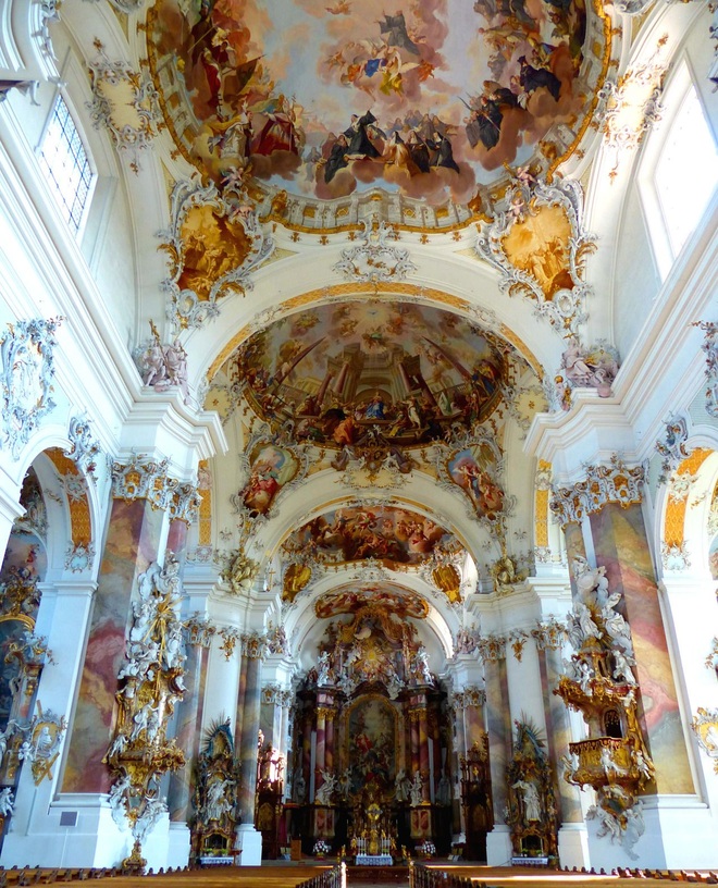 Cảnh tráng lệ trong tu viện cổ nổi tiếng nước Đức - 2