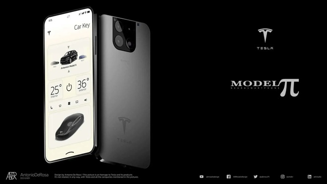 Chiếc smartphone có thể sử dụng như chìa khóa của xe Tesla (Ảnh: ADR Studio). Chiếc smartphone có thể sử dụng như chìa khóa của xe Tesla (Ảnh: ADR Studio).
