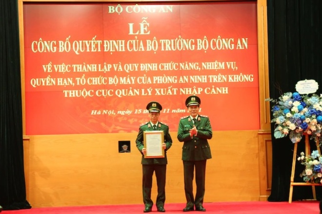 Bộ Công an thành lập Phòng An ninh trên không - 1