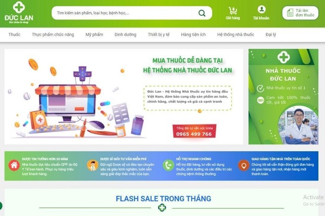Nhà thuốc Đức Lan phát triển nhà thuốc online trong thời kỳ 4.0 - 2 Nhà thuốc Đức Lan phát triển nhà thuốc online trong thời kỳ 4.0 - 2