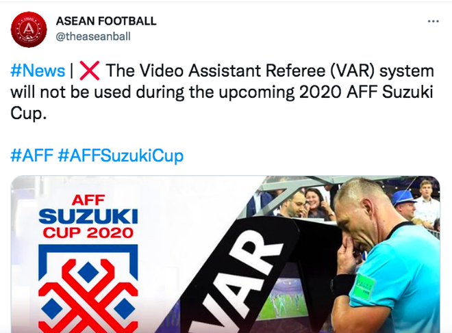 AFF Cup 2020 sẽ không áp dụng công nghệ VAR - 2