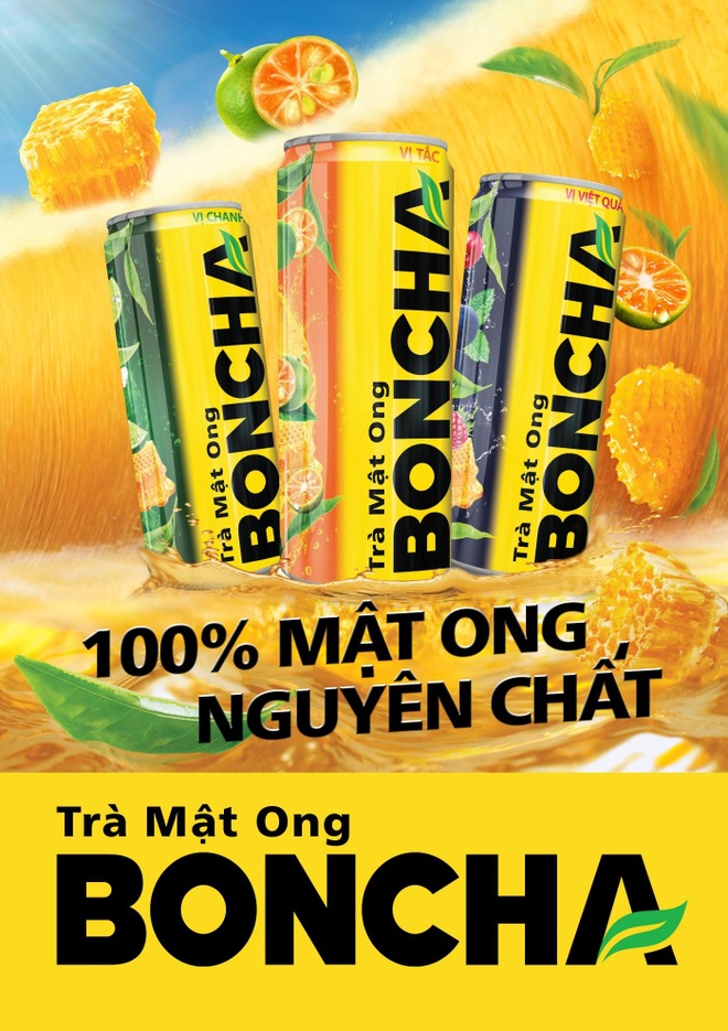 Trà mật ong BONCHA ra mắt phiên bản lon sleek-can cao cấp - 1 Trà mật ong BONCHA ra mắt phiên bản lon sleek-can cao cấp - 1