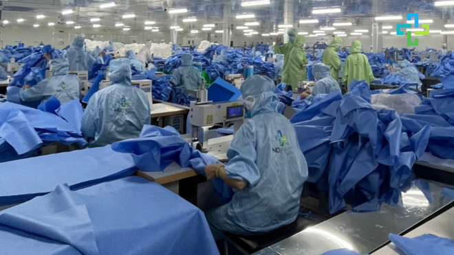 Tìm hiểu quy trình sản xuất trang phục phòng Covid-19 tiêu chuẩn quốc tế - 2 Tìm hiểu quy trình sản xuất trang phục phòng Covid-19 tiêu chuẩn quốc tế - 2