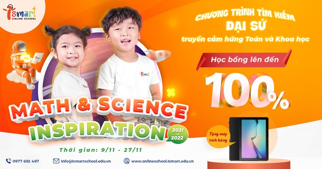 iSMART Online School trao 2.500 suất học bổng để khuyến khích học trực tuyến - 1 iSMART Online School trao 2.500 suất học bổng để khuyến khích học trực tuyến - 1