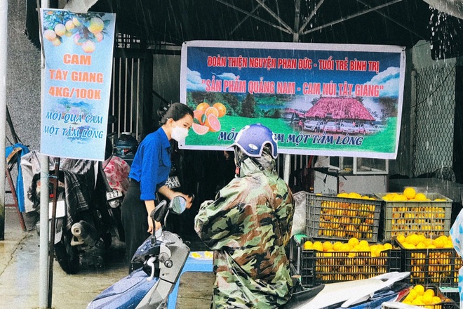 Bạn trẻ Quảng Nam đội mưa giúp tiêu thụ cam cho đồng bào vùng biên - 2 Bạn trẻ Quảng Nam đội mưa giúp tiêu thụ cam cho đồng bào vùng biên - 2