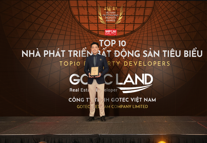 Gotec Land 2 năm vào Top 10 nhà phát triển bất động sản tiêu biểu Việt Nam - 1