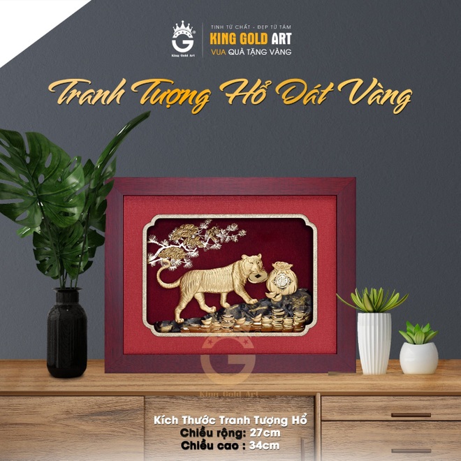 King Gold Art hé lộ bộ sưu tập quà Tết Nhâm Dần đắt giá - 2