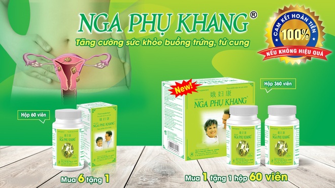 Hỗ trợ hạn chế mổ u xơ tử cung nhờ dùng Nga Phụ Khang - 4 Hỗ trợ hạn chế mổ u xơ tử cung nhờ dùng Nga Phụ Khang - 4