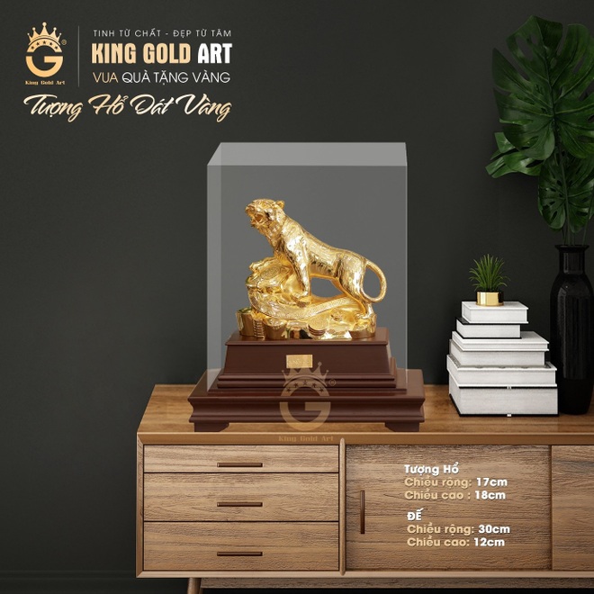 King Gold Art hé lộ bộ sưu tập quà Tết Nhâm Dần đắt giá - 4