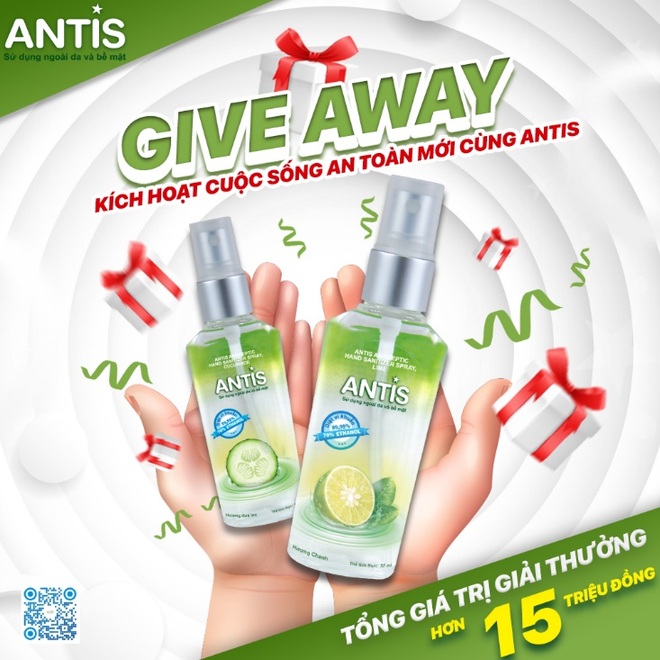 Antis Việt Nam tặng 300.000 chai nước rửa tay Antis diệt 99,99% vi khuẩn - 3 Antis Việt Nam tặng 300.000 chai nước rửa tay Antis diệt 99,99% vi khuẩn - 3