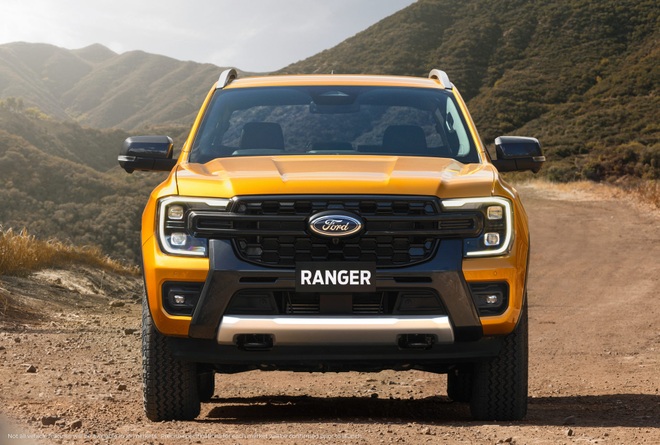 Ford Ranger 2022 trình làng, thêm bản máy xăng EcoBoost 2.3L và diesel V6 - 1