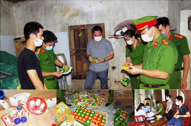 Mở xưởng ở Hà Nam làm giả "bánh cốm Hàng Than" | Báo Dân trí