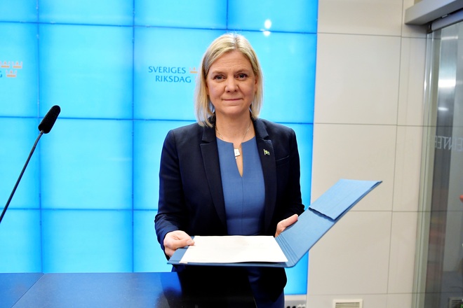 Nữ thủ tướng đầu tiên của Thụy Điển từ chức sau vài giờ đắc cử - 1