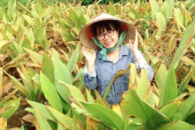 Rời TPHCM, cô gái quê nghèo thành công với củ nghệ bán ở trời Tây - 1