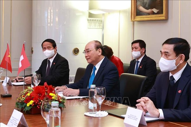 Chủ tịch nước: Việt Nam luôn trân trọng sự giúp đỡ quý báu của Thụy Sỹ - 4