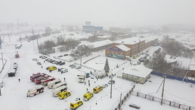 Sập mỏ than ở Nga, 52 người thiệt mạng - 1