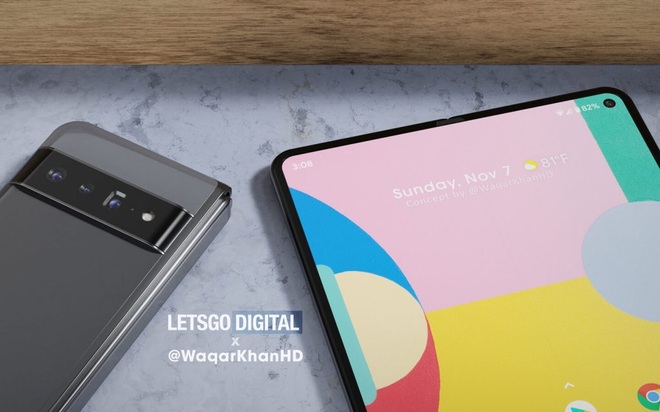 Chùm ảnh cận cảnh thiết kế smartphone màn hình gập của Google - 7 Chùm ảnh cận cảnh thiết kế smartphone màn hình gập của Google - 7