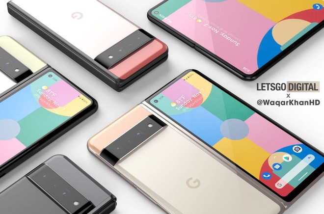 Chùm ảnh cận cảnh thiết kế smartphone màn hình gập của Google - 8 Chùm ảnh cận cảnh thiết kế smartphone màn hình gập của Google - 8