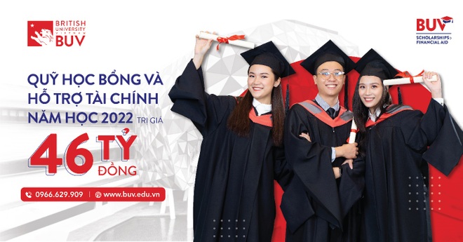 Quỹ học bổng BUV trị giá 46 tỷ đồng chính thức nhận hồ sơ ứng tuyển - 1 Quỹ học bổng BUV trị giá 46 tỷ đồng chính thức nhận hồ sơ ứng tuyển - 1