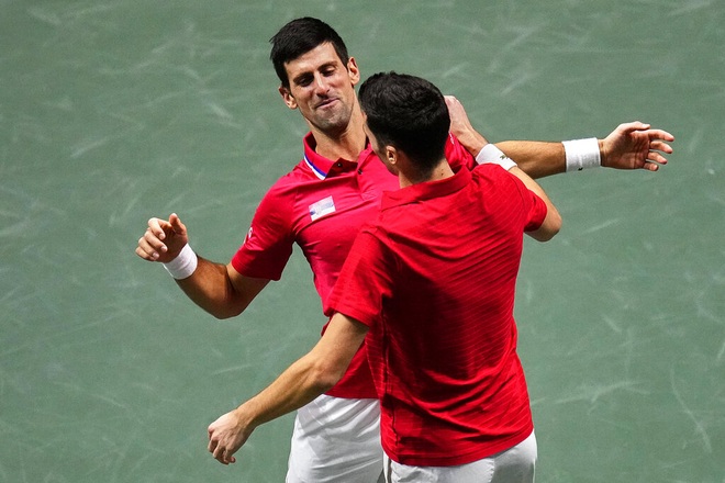 Djokovic tỏa sáng đưa đội tuyển Serbia giành vé vào bán kết Davis Cup - 1 Djokovic tỏa sáng đưa đội tuyển Serbia giành vé vào bán kết Davis Cup - 1