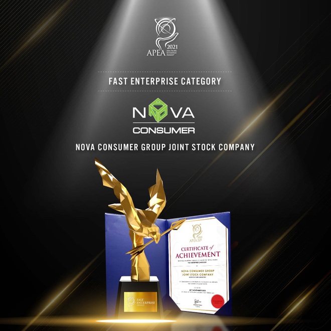 Nova Consumer được Enterprise Asia vinh danh là một trong những Doanh nghiệp tăng trưởng nhanh - 1