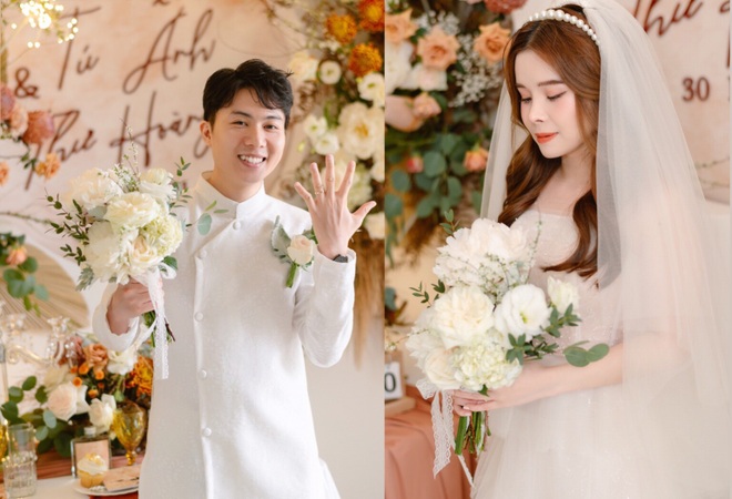 Đôi trẻ Sài Gòn làm đám cưới online kết nối bốn điểm cầu - 4