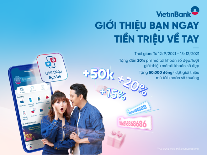 Kiếm tiền triệu khi giới thiệu mở tài khoản tại VietinBank - 1 Kiếm tiền triệu khi giới thiệu mở tài khoản tại VietinBank - 1